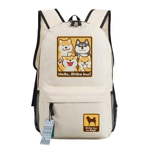 Shiba Inu Dog Backpack Style 10