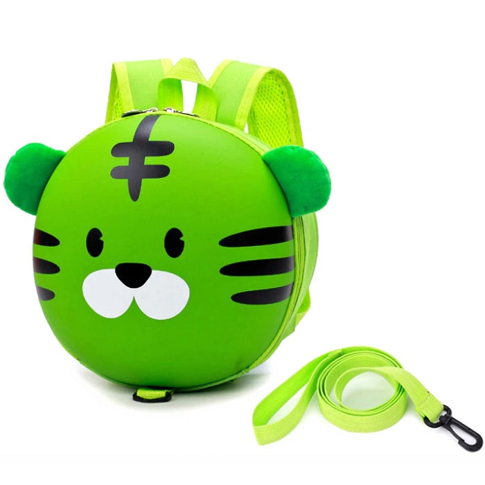 Green Kids Tiger Backpack