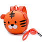 Orange Kids Tiger Backpack