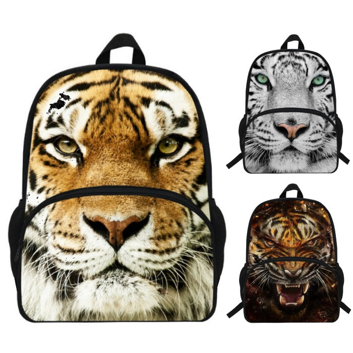 Photographic Tiger Print Backpack